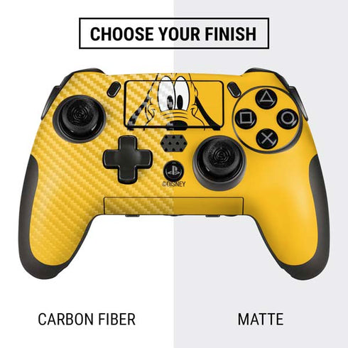 Disney Friends Pluto Up Close PlayStation Scuf Vantage 2 Controller Skin